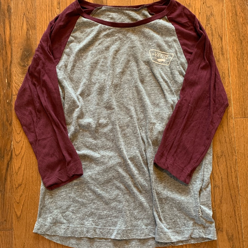 VANS Baseball Tee 3/4 Sleeve
